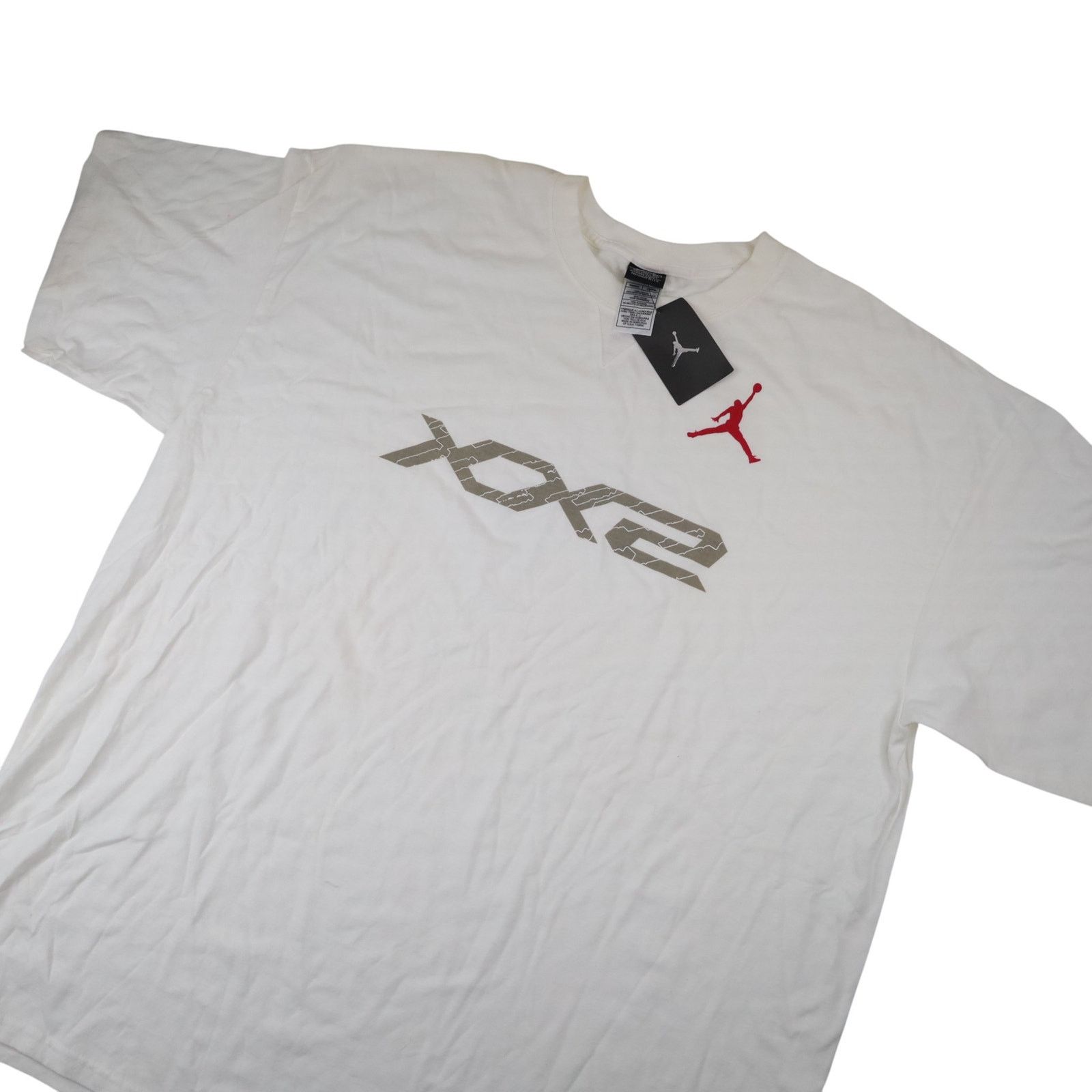 Jordan Brand × Vintage Vintage NWT Y2k Nike Air Jordan XX2 Graphic T Shirt Size US XXL / EU 58 / 5 - 2 Thumbnail