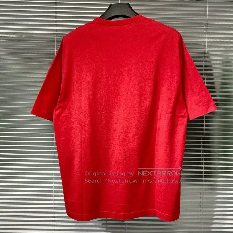 Balenciaga Balenciaga Short-sleeve T-shirt with double B wheat patter Size US M / EU 48-50 / 2 - 2 Thumbnail