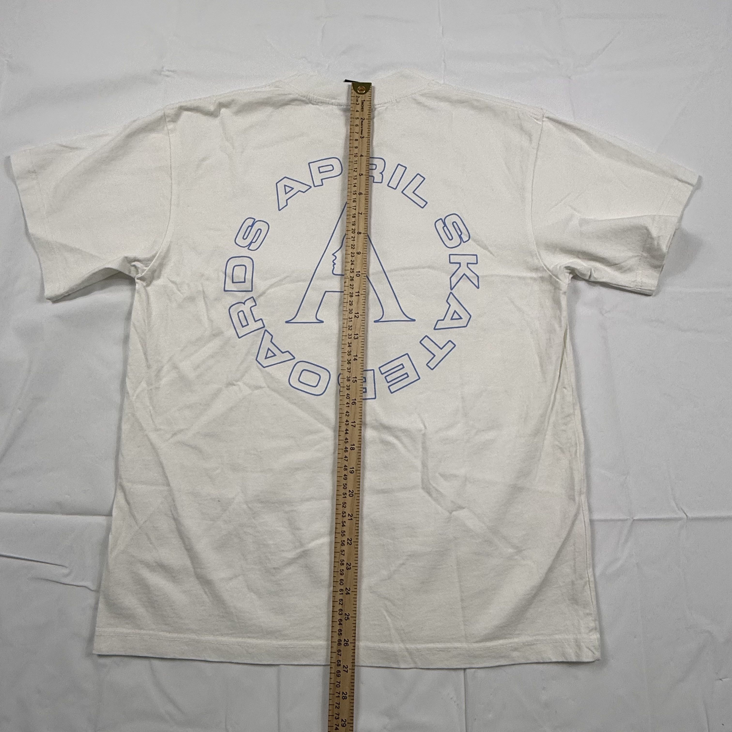 April Skateboards April Skateboards Mens Logo Graphic T-Shirt Size US S / EU 44-46 / 1 - 8 Thumbnail