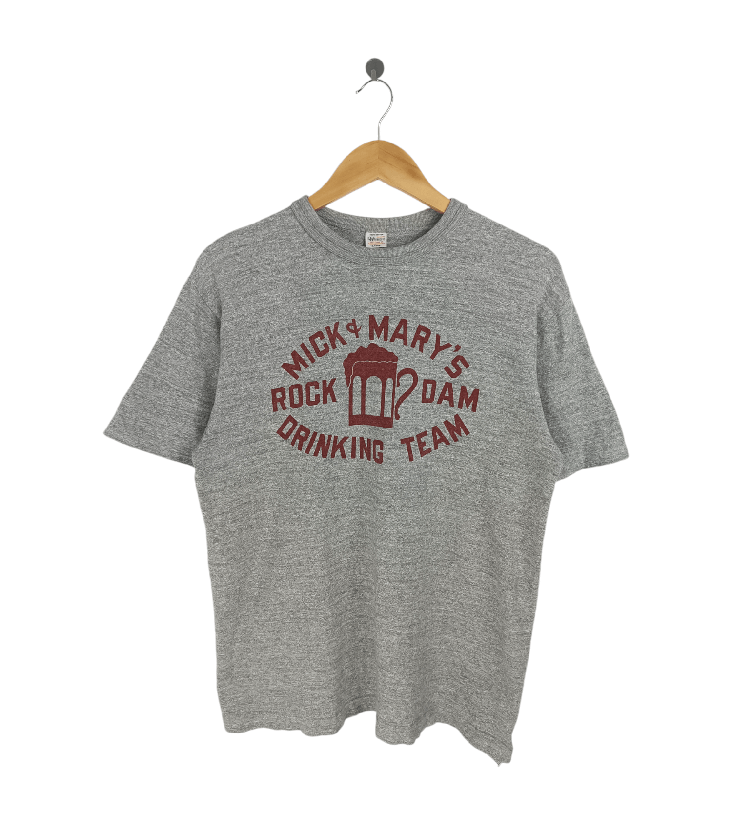 Vintage VINTAGE WAREHOUSE MICK MARY'S DRINKING TEAM RAYON TEE Size US M / EU 48-50 / 2 - 1 Thumbnail