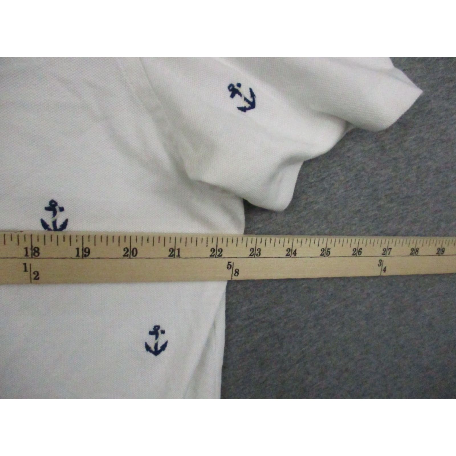 Ralph Lauren Ralph Lauren Shirt Large Nautical Print Mens Short Sleeve Polo Size US L / EU 52-54 / 3 - 7 Thumbnail