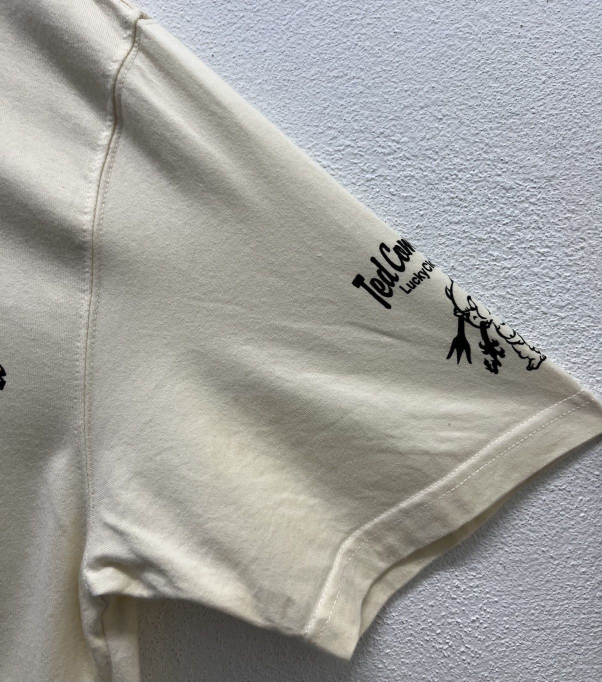 Tedman × Vintage TED COMPANY BAD LUCK OFF!! TEDMAN’S LUCKY CLOTHING SHIRT Size US S / EU 44-46 / 1 - 6 Thumbnail