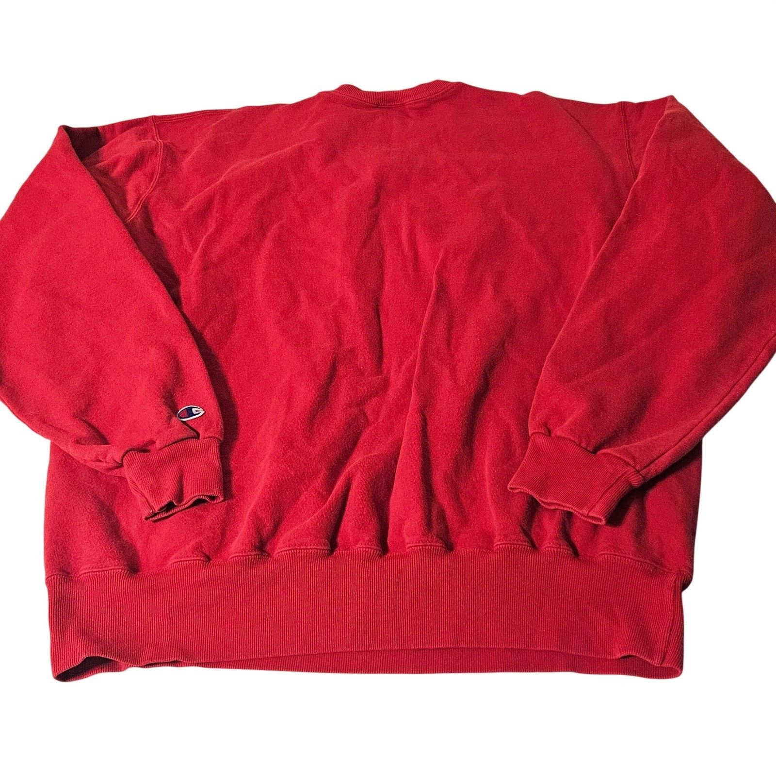 Champion VTG Rare 90s NBA Chicago Bulls Champion Red Sweatshirt 2XL Size US XXL / EU 58 / 5 - 3 Thumbnail