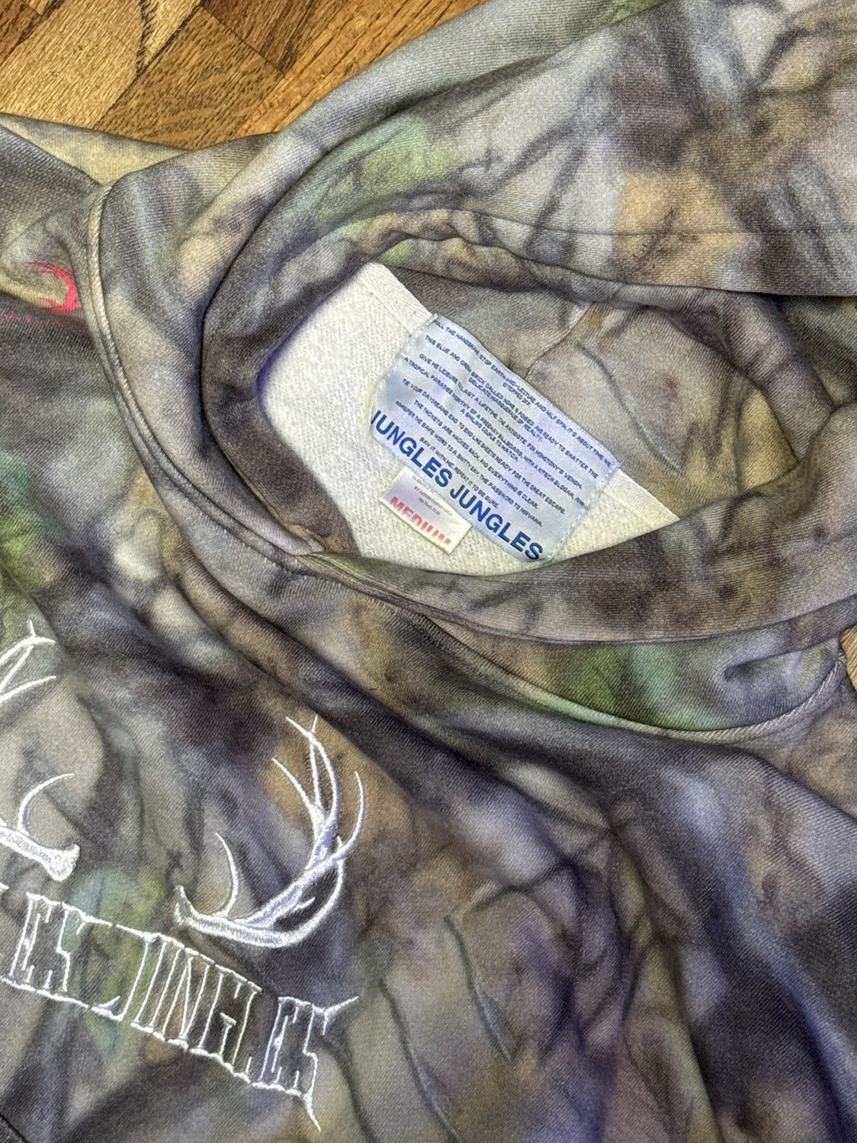 Jungles Jungles Jungles Camo Hoodie Size US S / EU 44-46 / 1 - 3 Thumbnail