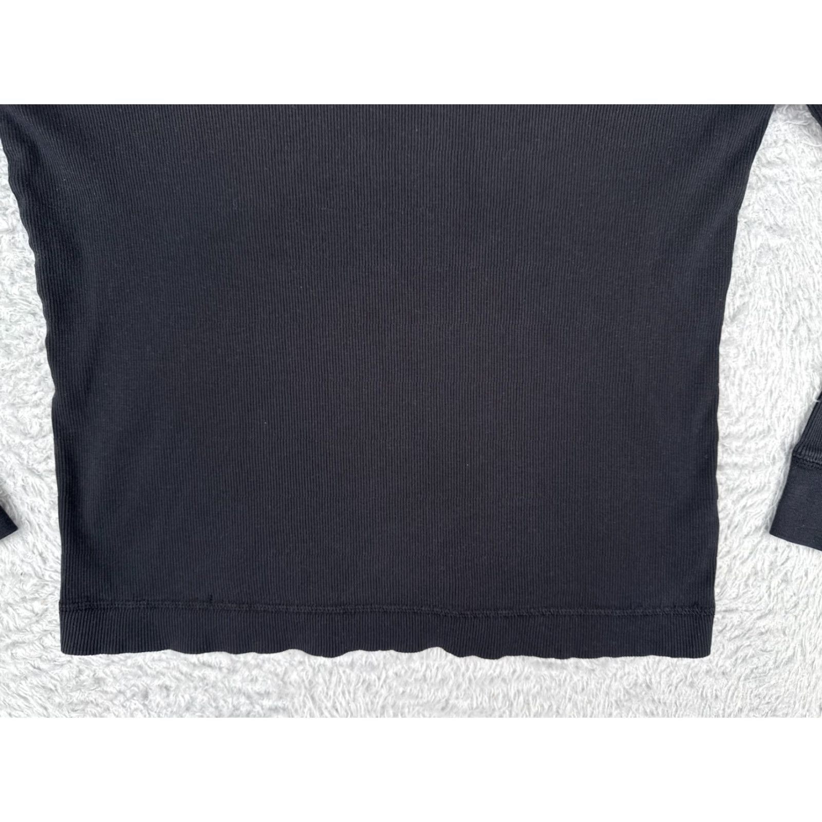 Ralph Lauren VINTAGE Lauren Ralph Lauren Shirt Women Large Black Equestrian Logo Cotton Long Sleeve Casual Fall Spring Summer Winter Size L / US 10 / IT 46 - 5 Thumbnail