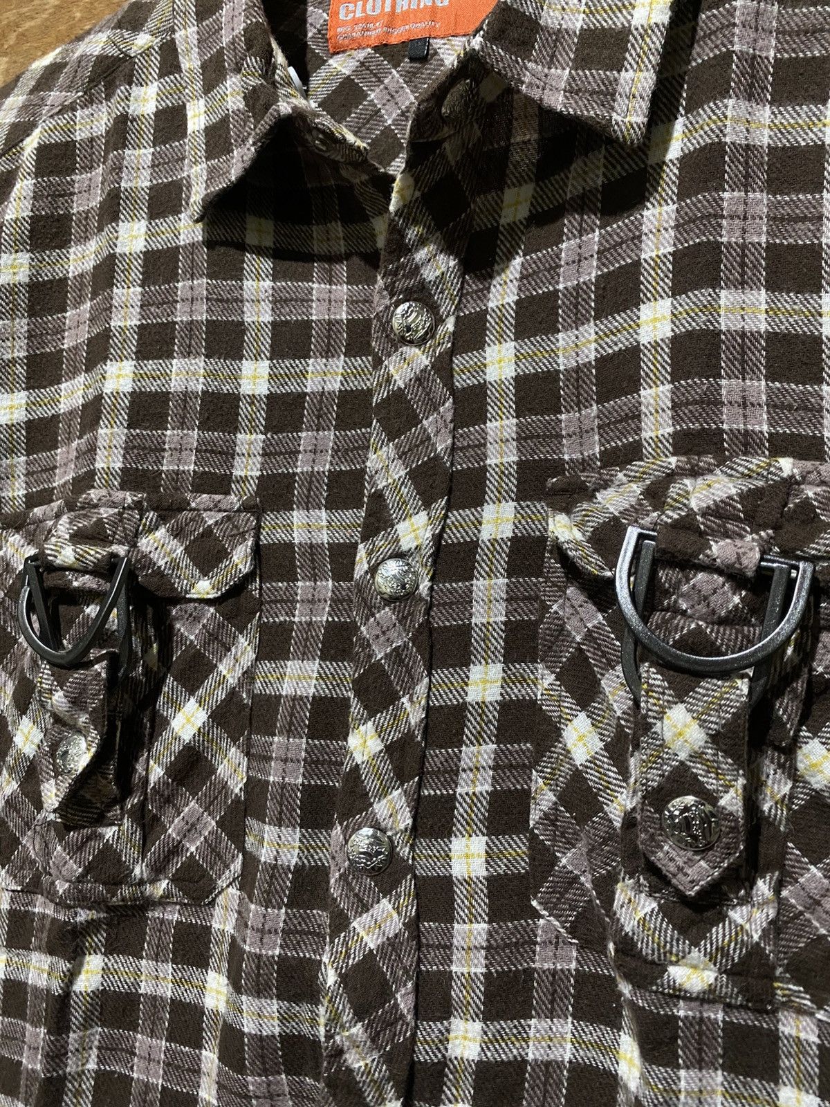 Japanese Brand Nylaus bondage plaid flannelshirt Size US M / EU 48-50 / 2 - 4 Thumbnail