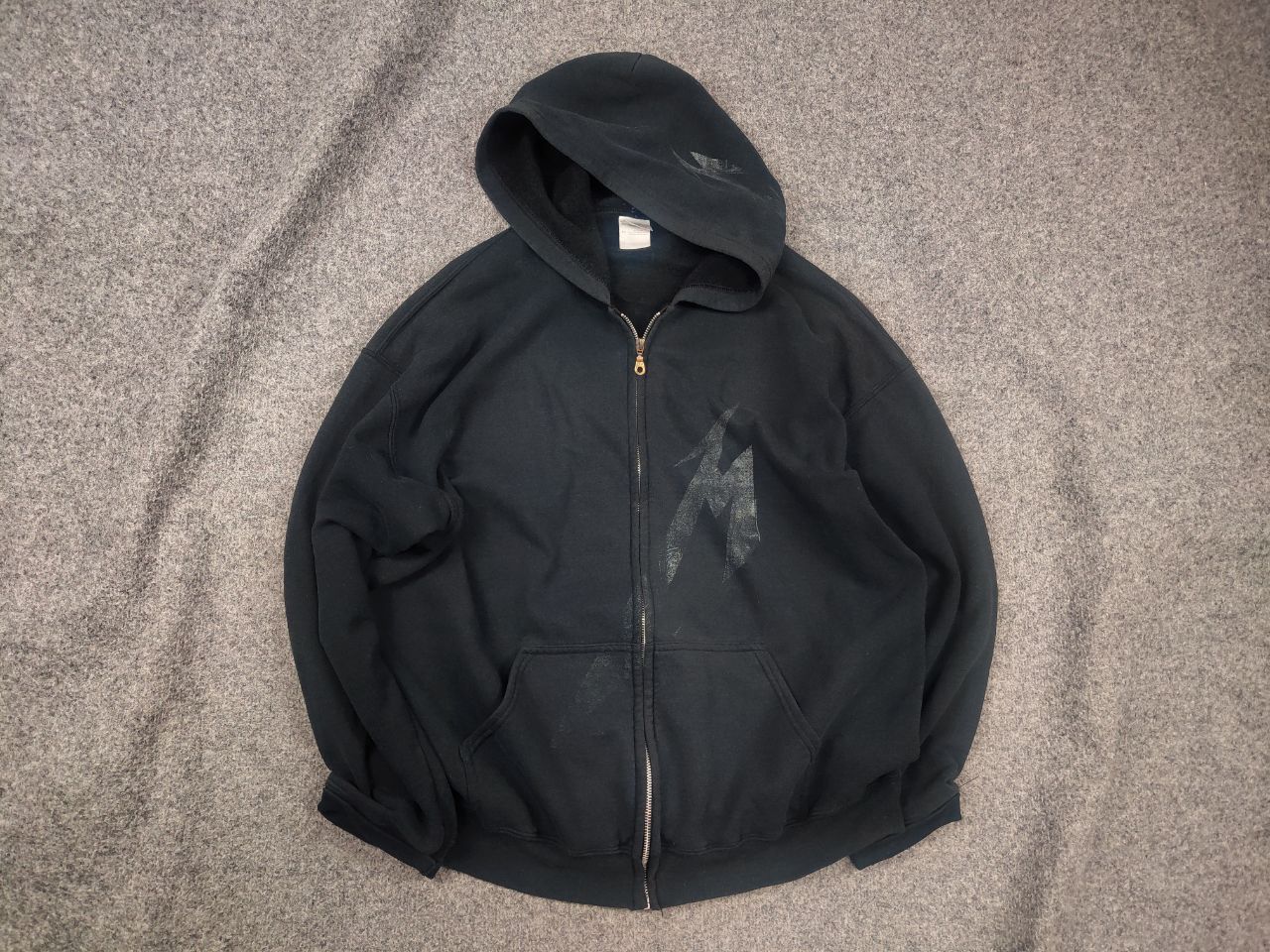 Band Tees Vintage Metallica 00s Album Magnetic Graphic Logo Zip Hoodie Size US XL / EU 56 / 4 - 1 Thumbnail