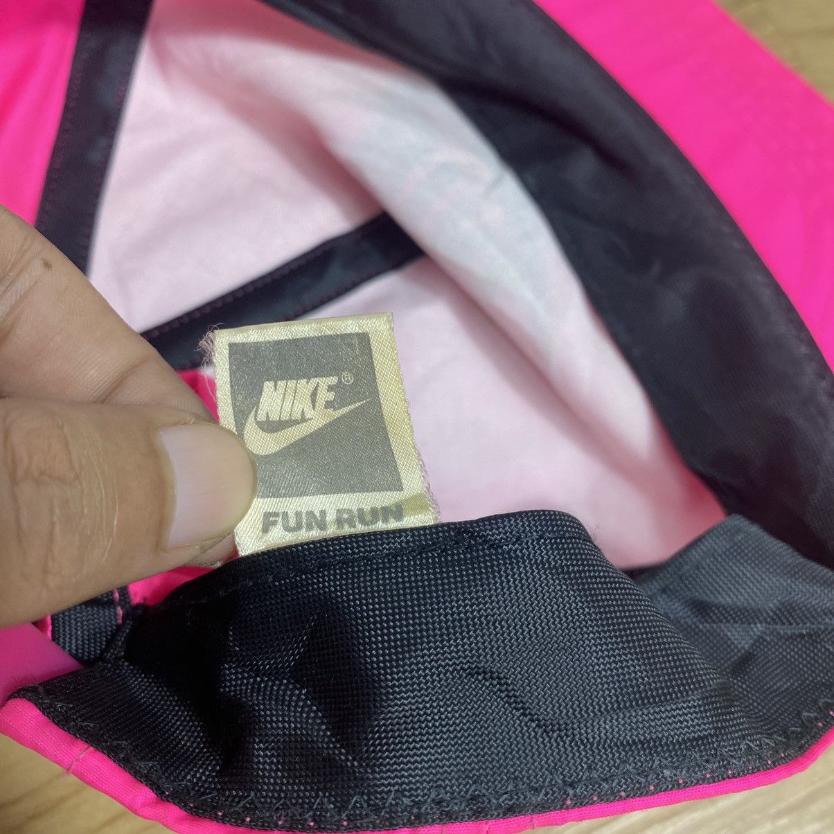 Nike × Vintage Vintage Nike Run Hat Nylon RARE Size ONE SIZE - 7 Thumbnail