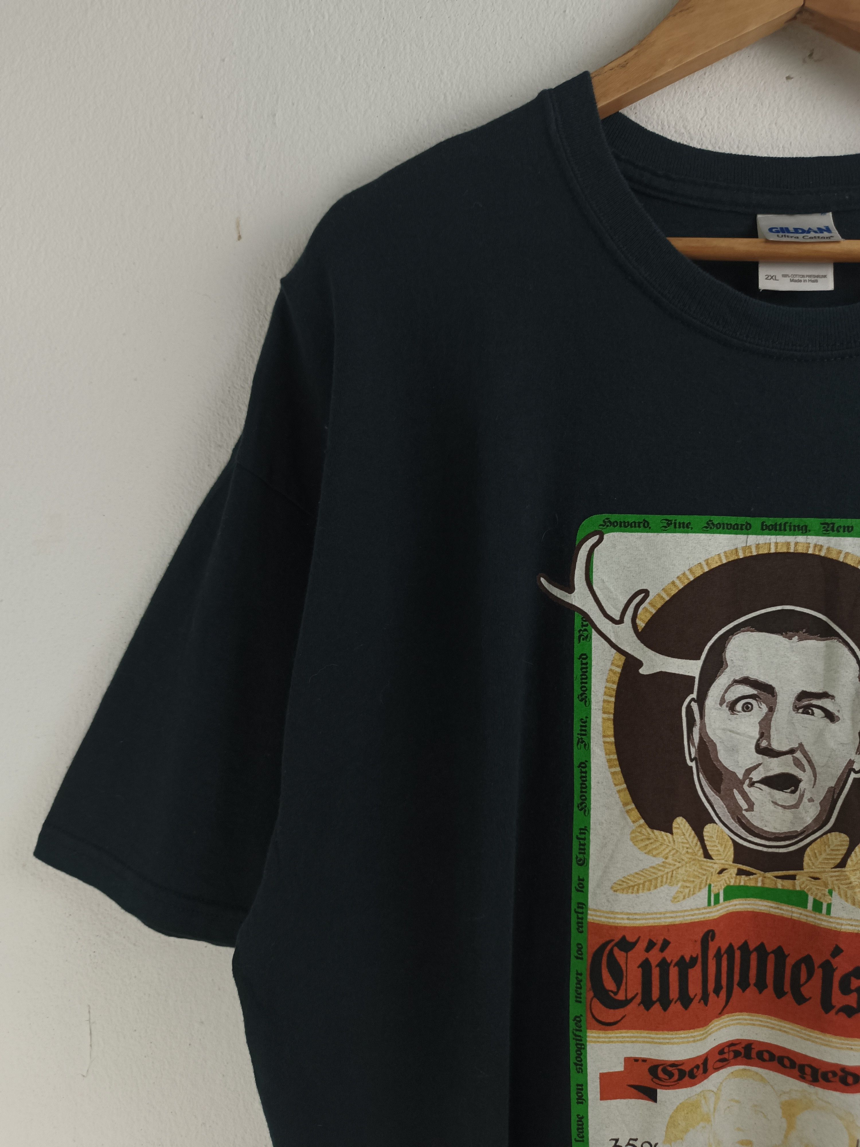Vintage VINTAGE '08 THE THREE STOOGES CURLY MEISTER COMEDY FUNNY Size US XXL / EU 58 / 5 - 5 Thumbnail