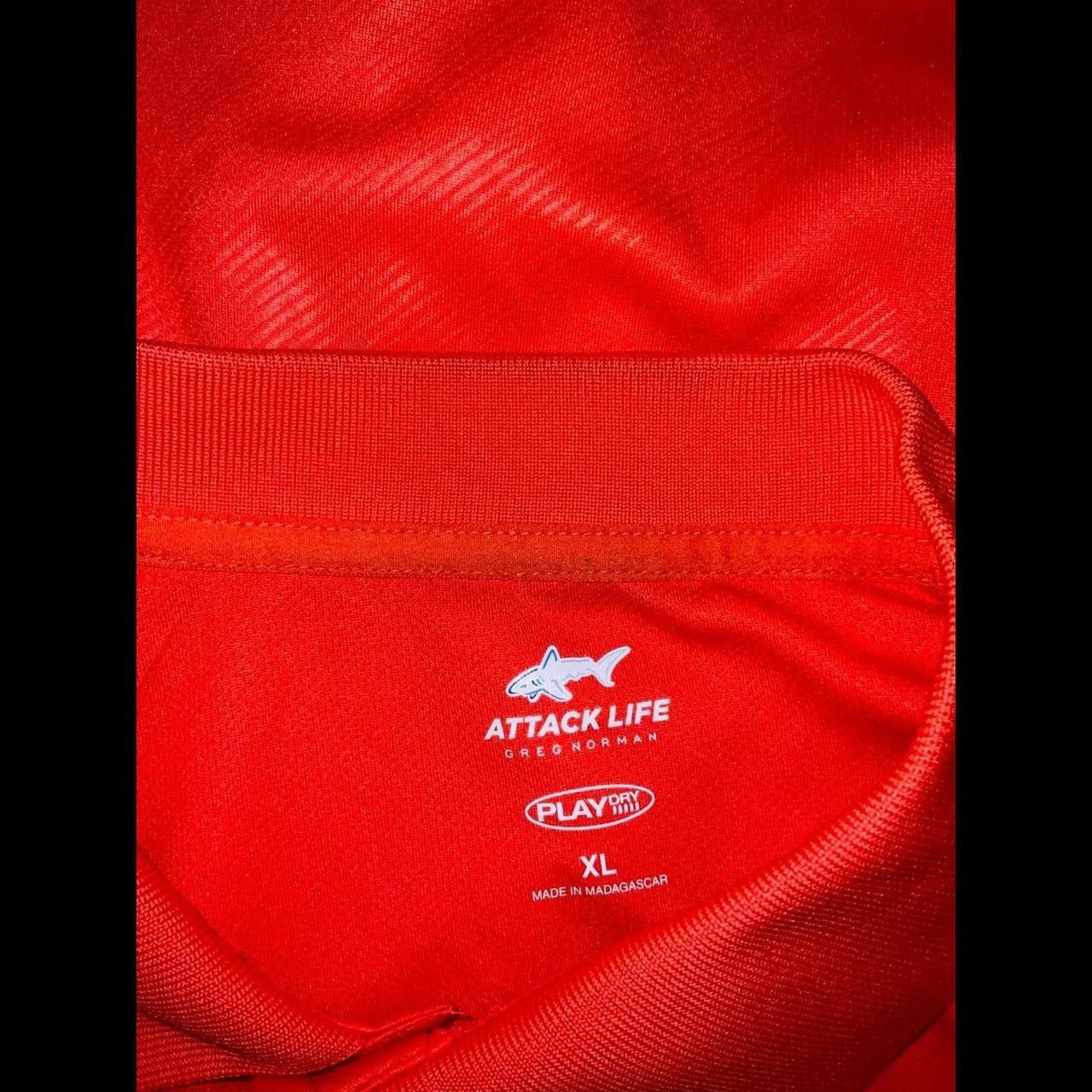 Designer Mens Used Orange Greg Norman Size US XL / EU 56 / 4 - 2 Thumbnail