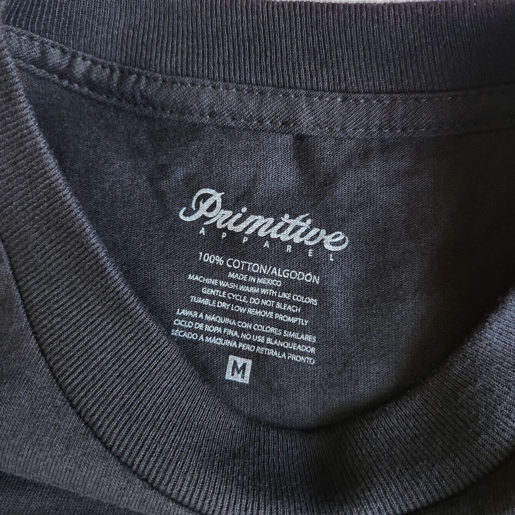 Primitive VINTAGE Primitive Skateboarding Graphic T-Shirt Black Adult Medium Skater Girl Streetwear Grunge Hip Hop Mens Size US M / EU 48-50 / 2 - 3 Thumbnail