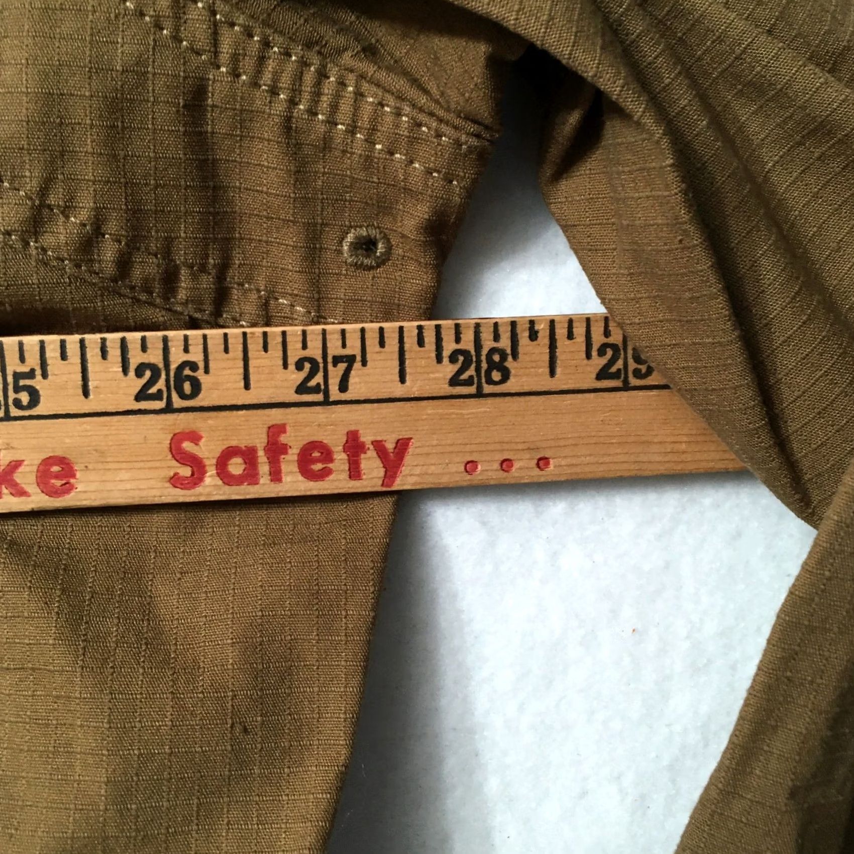 Vintage C.E. Schmidt Shirt Adult 2XL Brown Workwear Outdoor Construction Men Size US XXL / EU 58 / 5 - 4 Thumbnail
