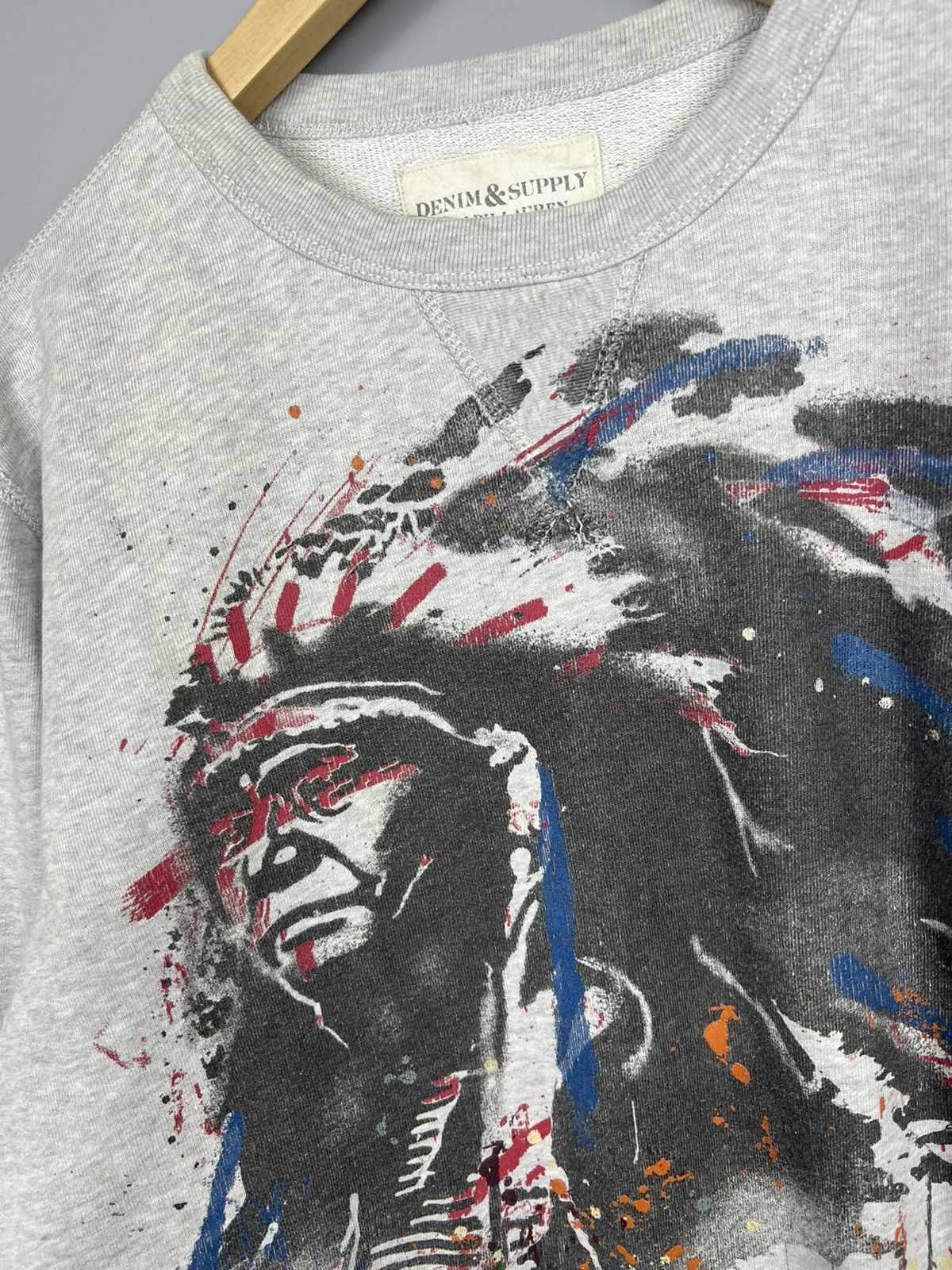 Denim & Supply Ralph Lauren Denim & Supply Ralph Lauren Indian Chief sweatshirt Size US M / EU 48-50 / 2 - 2 Thumbnail