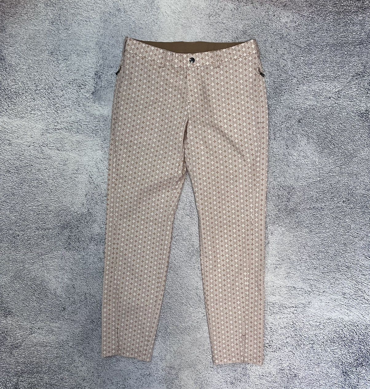 Bogner Bogner Pants Tesja Cropped Printed Shell Straight-Leg Golf Size 30" / US 8 / IT 44 - 3 Thumbnail