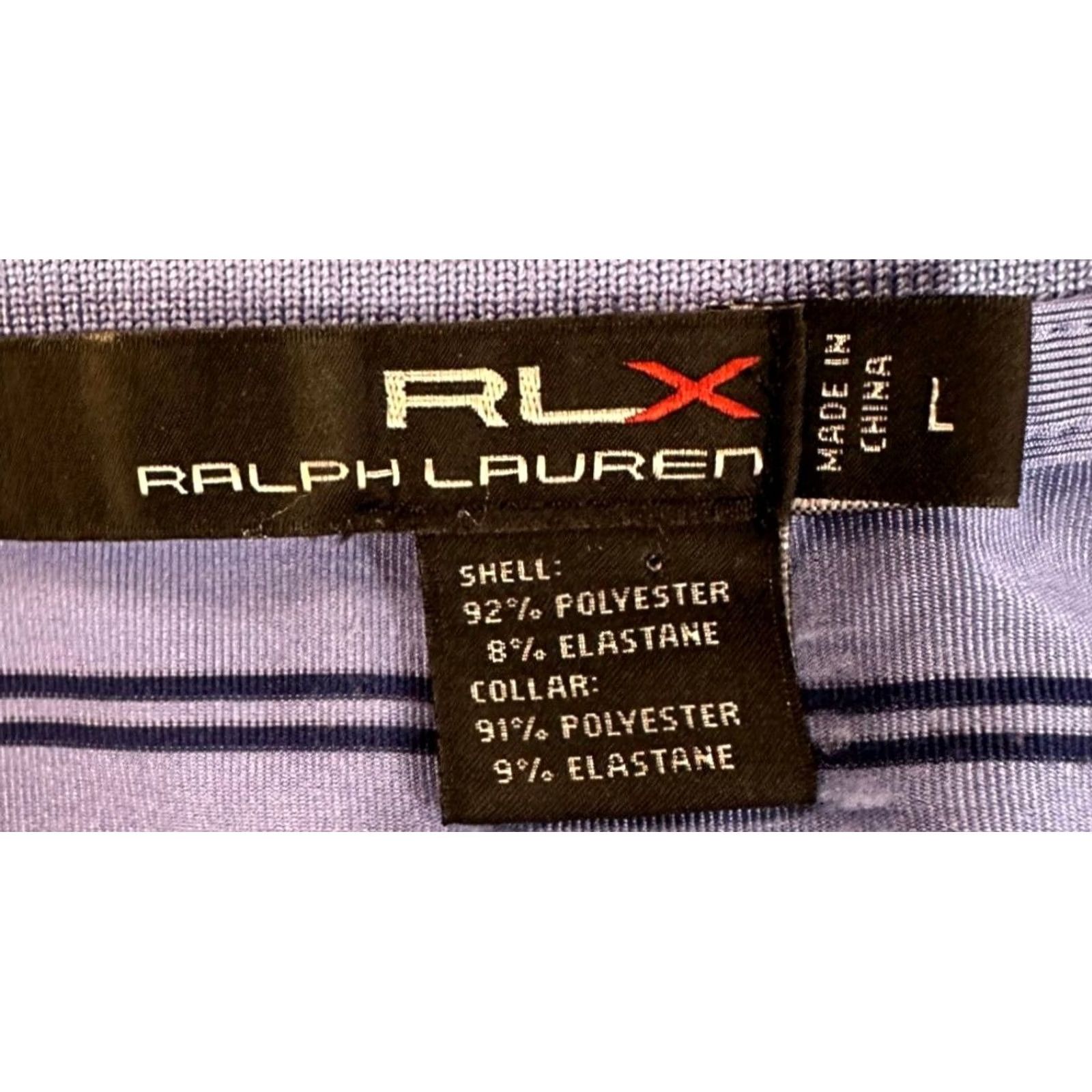 RLX Ralph Lauren RLX Ralph Lauren Golf Polo Shirt Adult Large Blue Rugby Men Short Sleeve Stretch Casual Outdoor Golfer Size US L / EU 52-54 / 3 - 4 Thumbnail