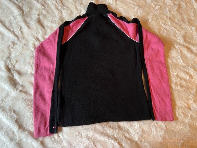 Tommy Hilfiger Tommy Hilfiger Black and Pink ribbed sweater Ladies Size S Size S / US 4 / IT 40 - 4 Thumbnail
