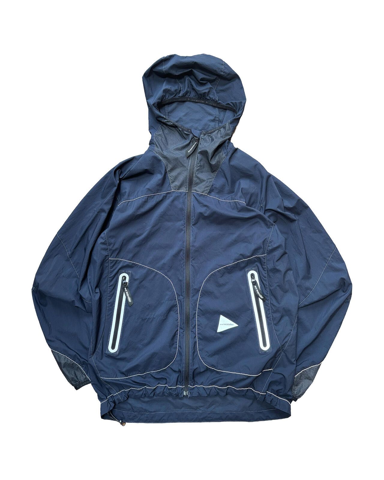 And Wander and Wander Pertex Shell Jacket Navy Large Size US L / EU 52-54 / 3 - 1 Thumbnail
