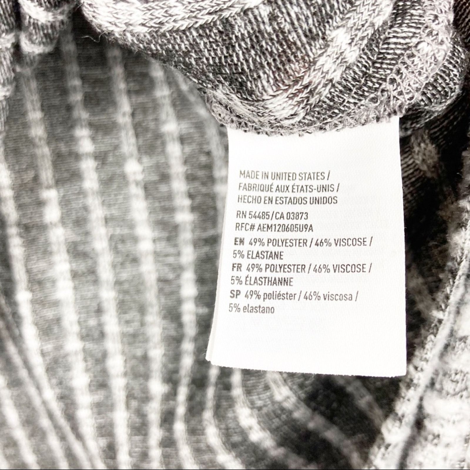 American Eagle Outfitters American Eagle Gray Ribbed Turtleneck Sweater Sz S Size US S / EU 44-46 / 1 - 3 Thumbnail