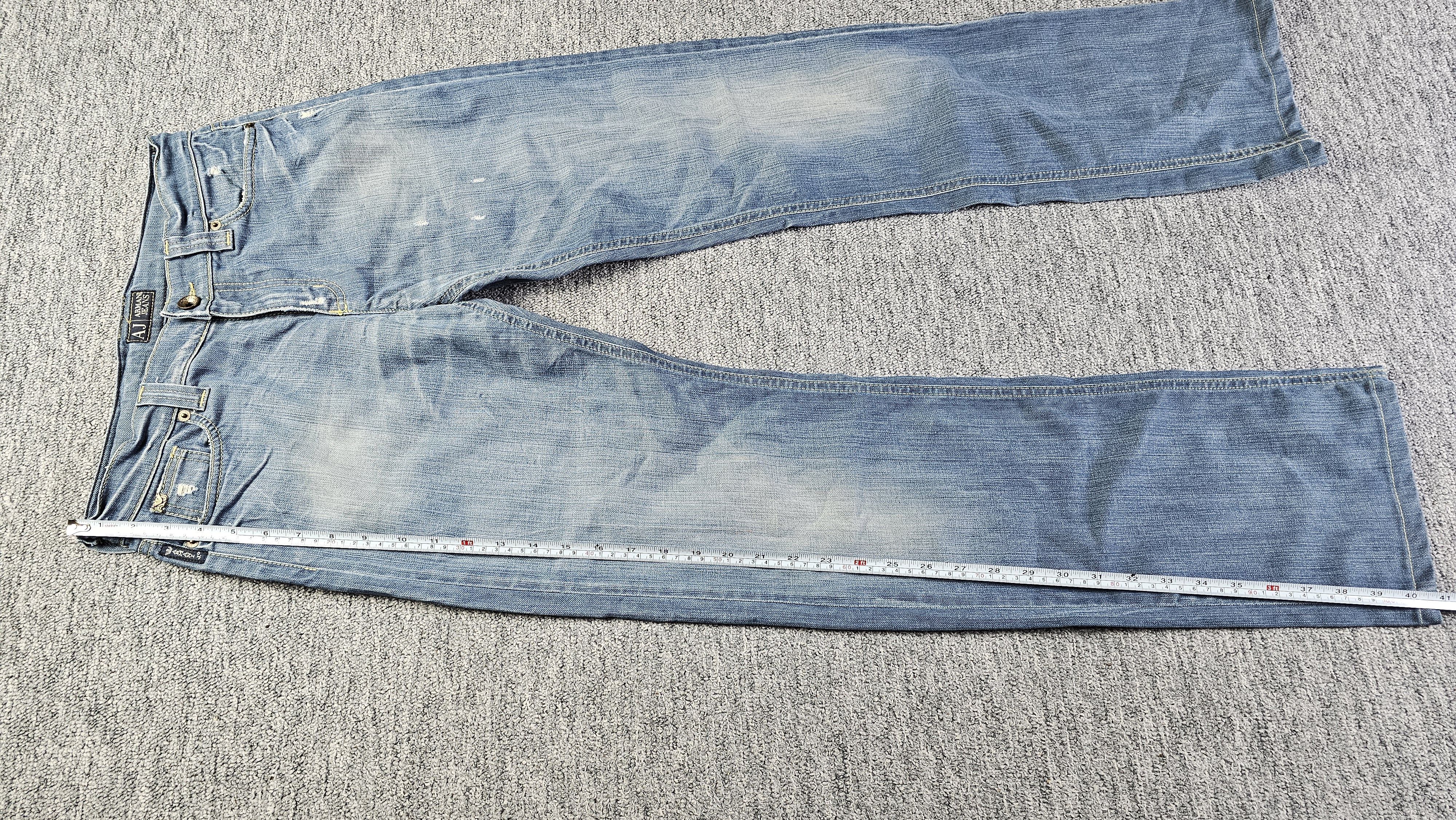 Armani Armani Jeans Vintage 006 High Rise Denim Italy Indigo 26 Size 26" / US 2 / IT 38 - 11 Thumbnail