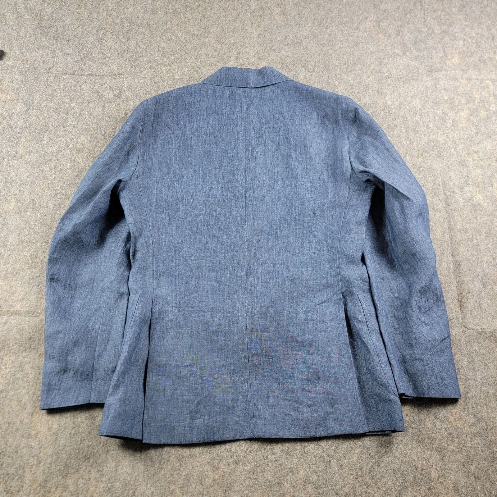 Todd Snyder Todd Snyder Madison Italian Linen Suit Jacket Chambray NWT Size 36S - 3 Thumbnail