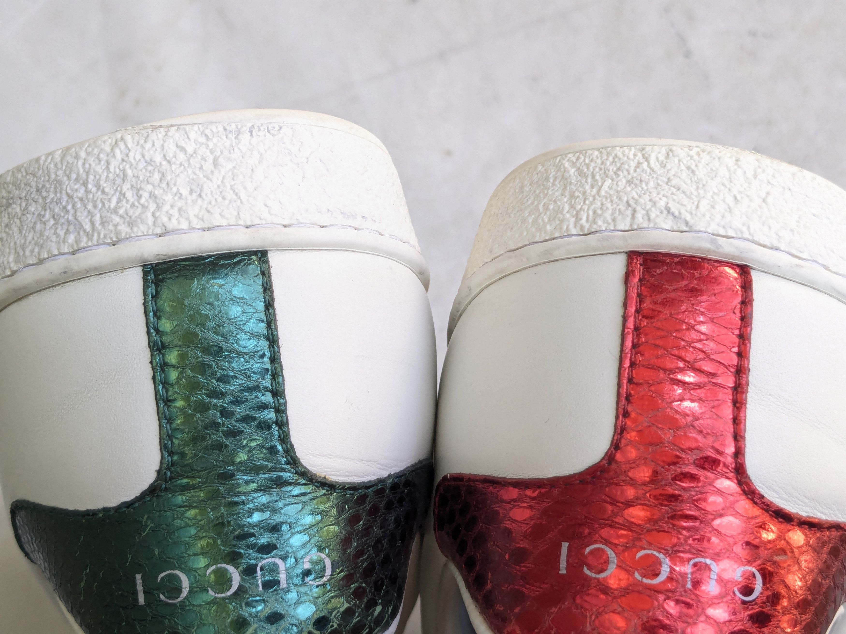 Gucci Gucci Ace Sneakers Bee White 8.5 Low Tops Size US 8.5 / EU 41-42 - 14 Thumbnail