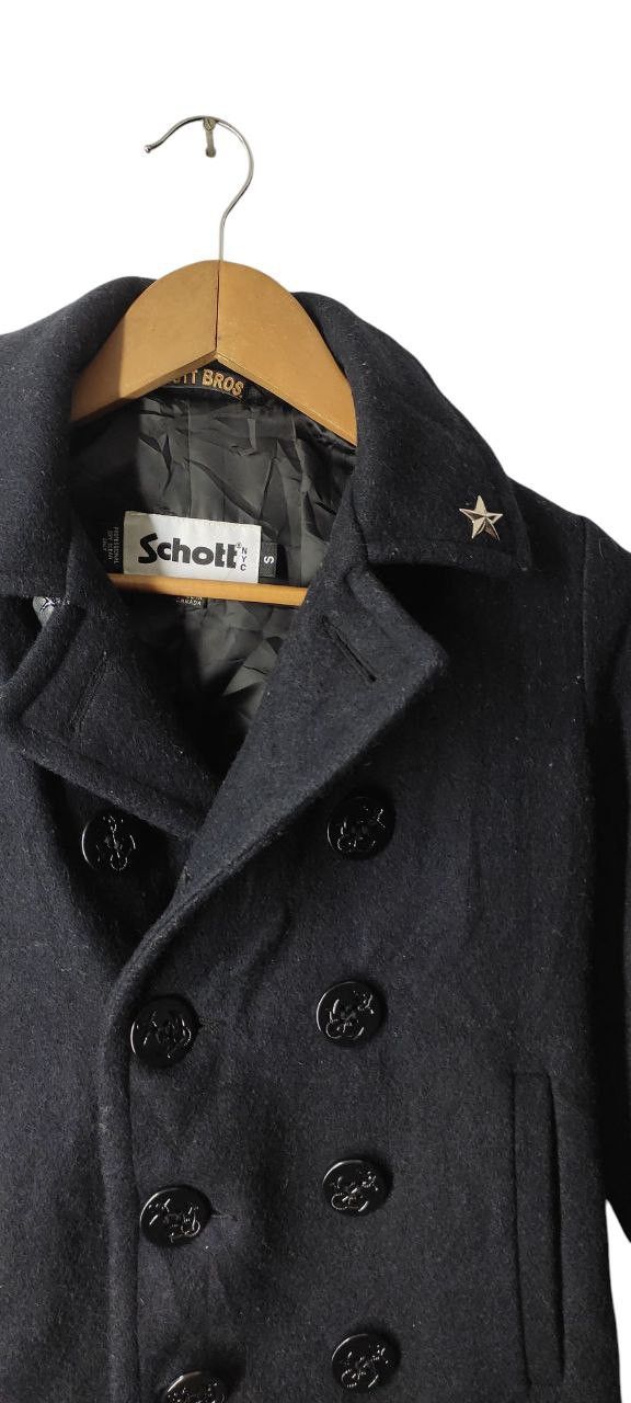 Schott VINTAGE SCHOTT PEACOAT DOUBLE BREAST JACKET Size S / US 4 / IT 40 - 9 Thumbnail