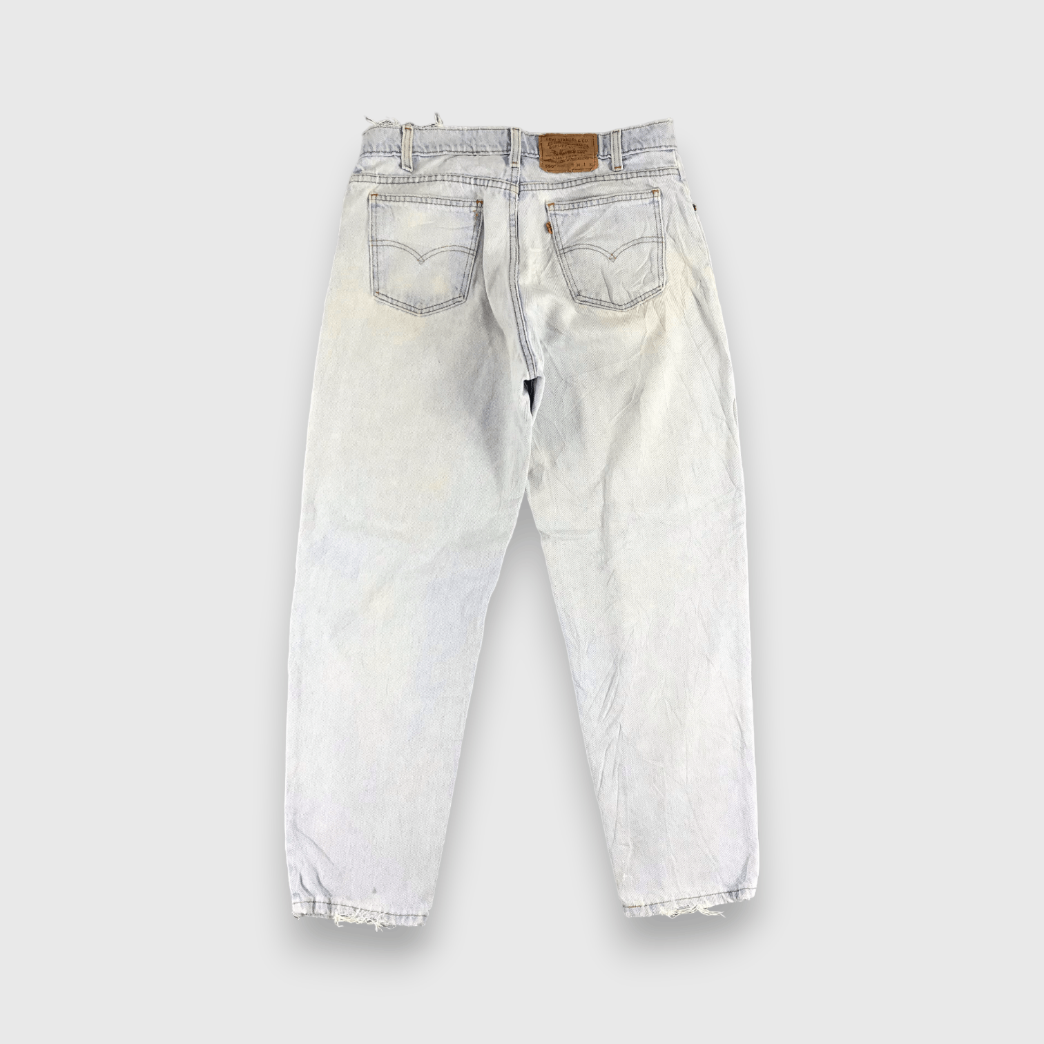 Levi's Vintage Levis 550 Orange Tab Jeans-J310 Size US 34 / EU 50 - 2 Thumbnail