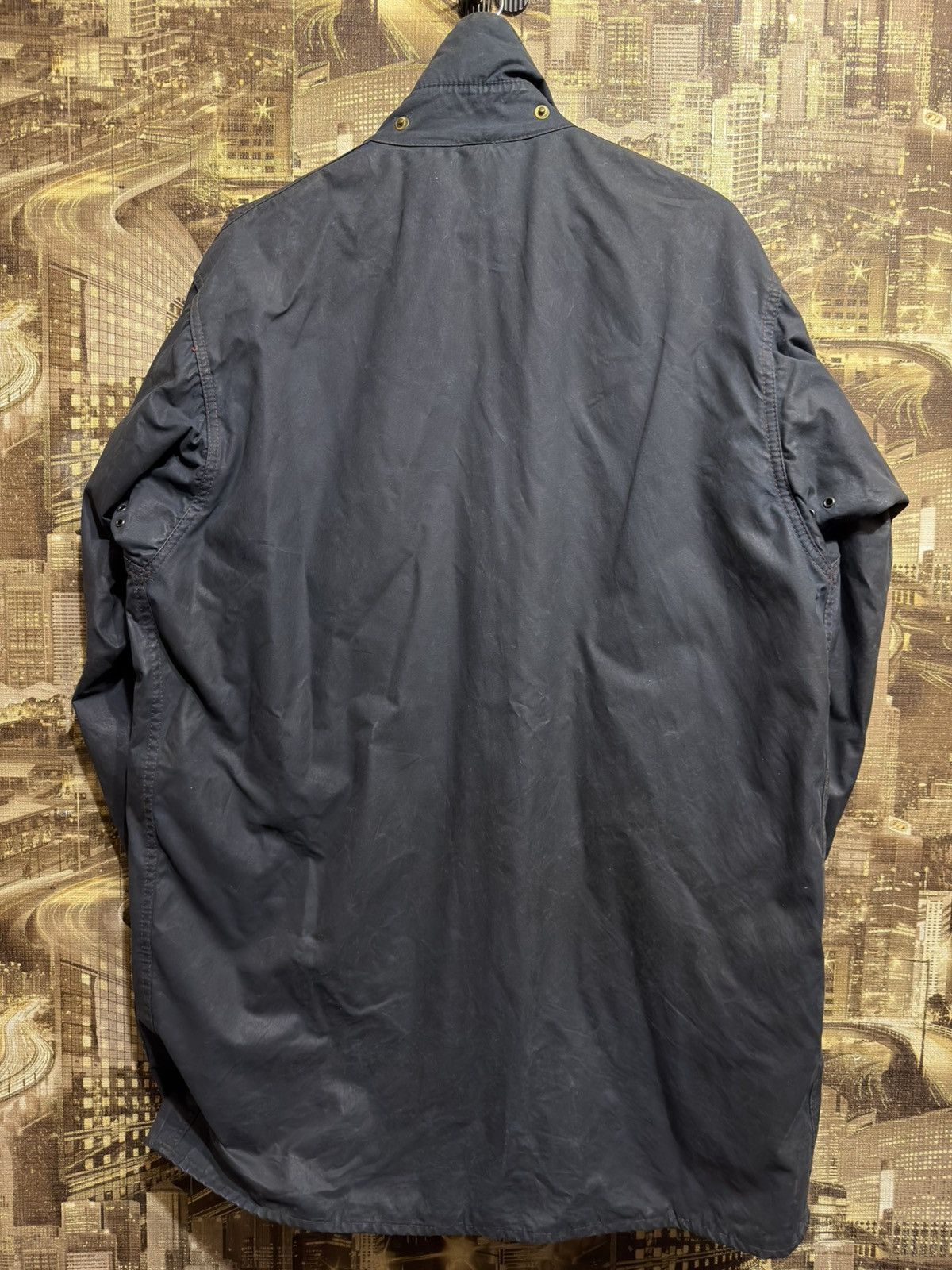 Barbour Barbour Border Vintage Waxed Jacket coat Made in England Size US XXL / EU 58 / 5 - 10 Thumbnail