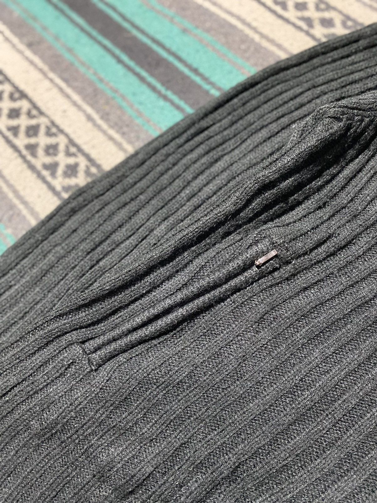 If Six Was Nine 2000s Ivanihoe - Vkei Grunge Knit Zipper Hoodie Size US M / EU 48-50 / 2 - 8 Thumbnail
