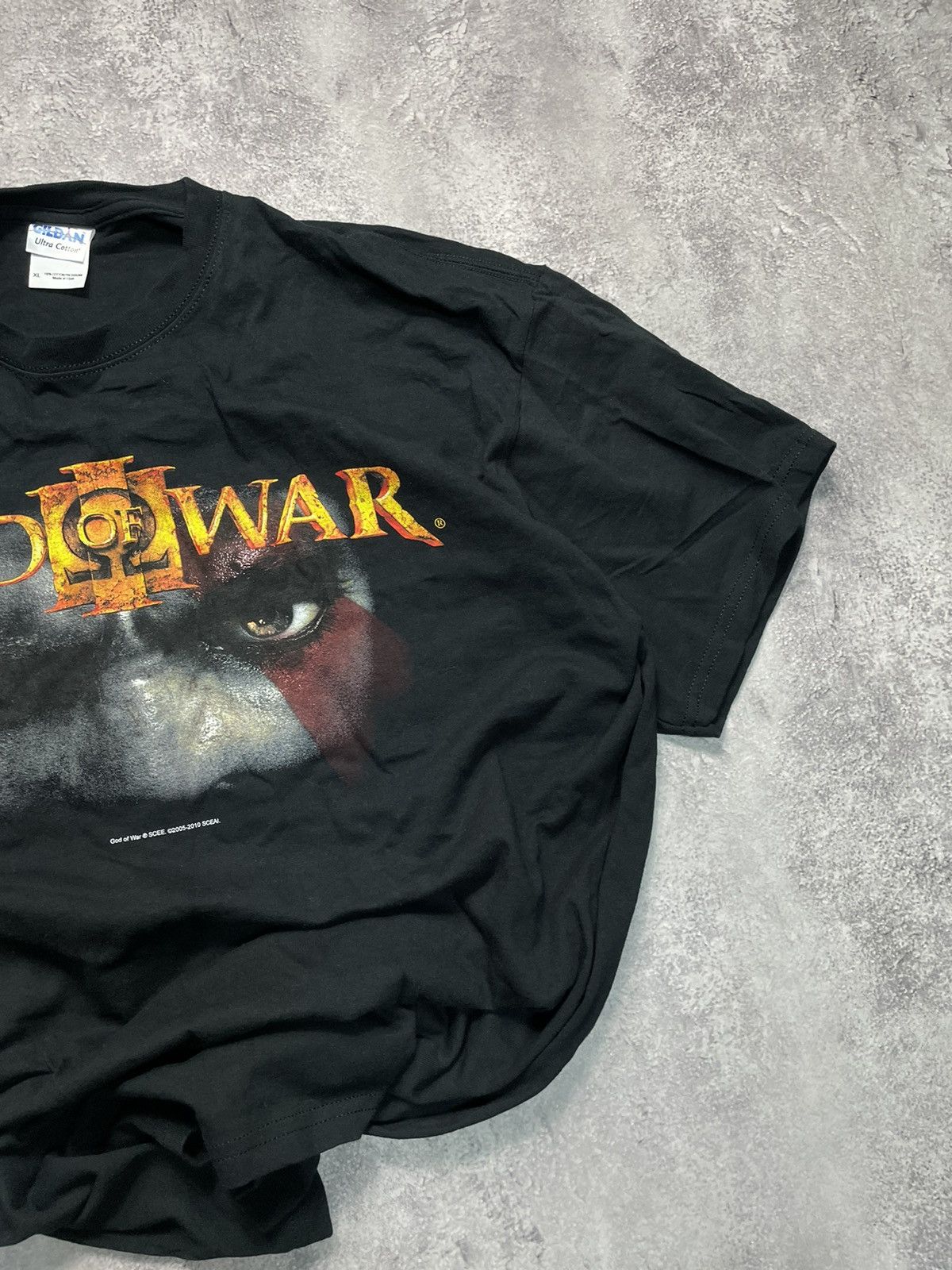 Playstation RARE Vtg Y2K 00s God of War PS2 Kratos Promo Tee XL Size US XL / EU 56 / 4 - 3 Thumbnail