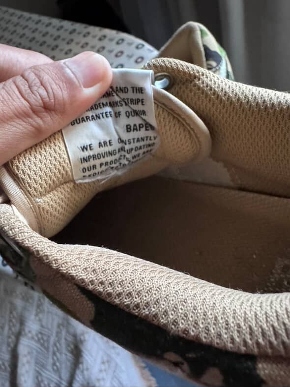 Bape ABC Camo Bapesta Size US 8 / EU 41 - 7 Thumbnail