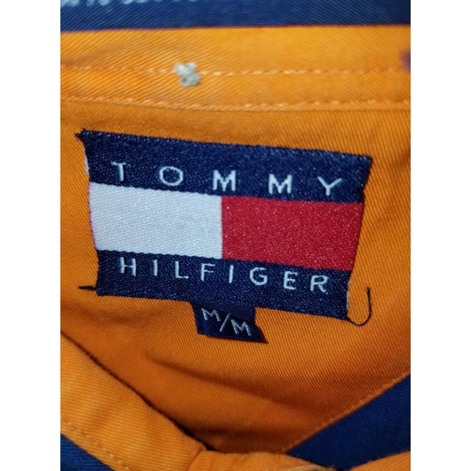 Tommy Hilfiger Vintage Tommy Hilfiger Solid Blue Button-Down Shirt Mens M 90s Casual Cotton Regular Long Sleeve Collared with Pockets Mens Size US M / EU 48-50 / 2 - 4 Thumbnail