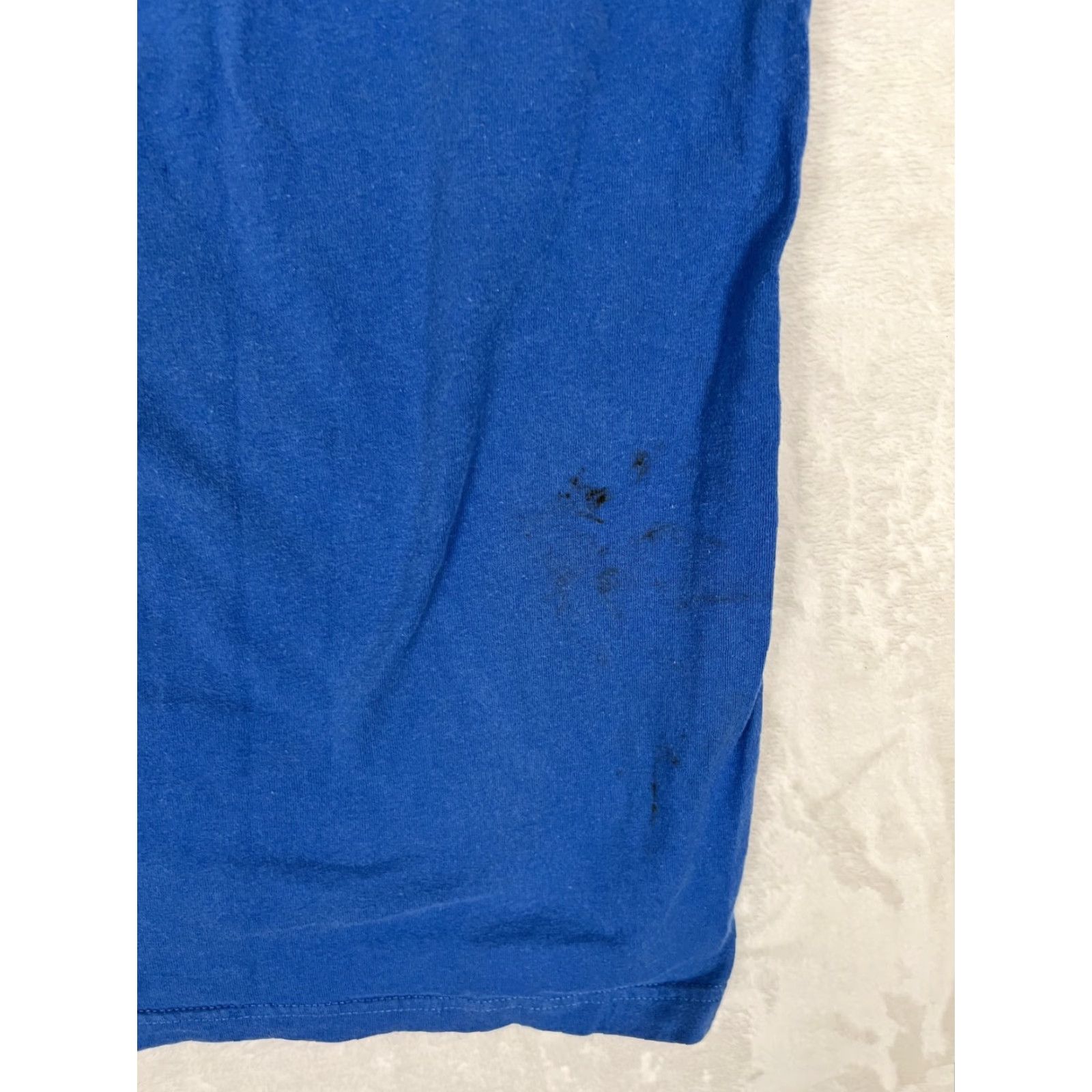 Vintage VINTAGE Union Line Shirt T-Shirt XL Men Blue Cotton Crew Neck Short Sleeve Dog School California CSEA River Dogs 1990s Mens Size US XL / EU 56 / 4 - 3 Thumbnail