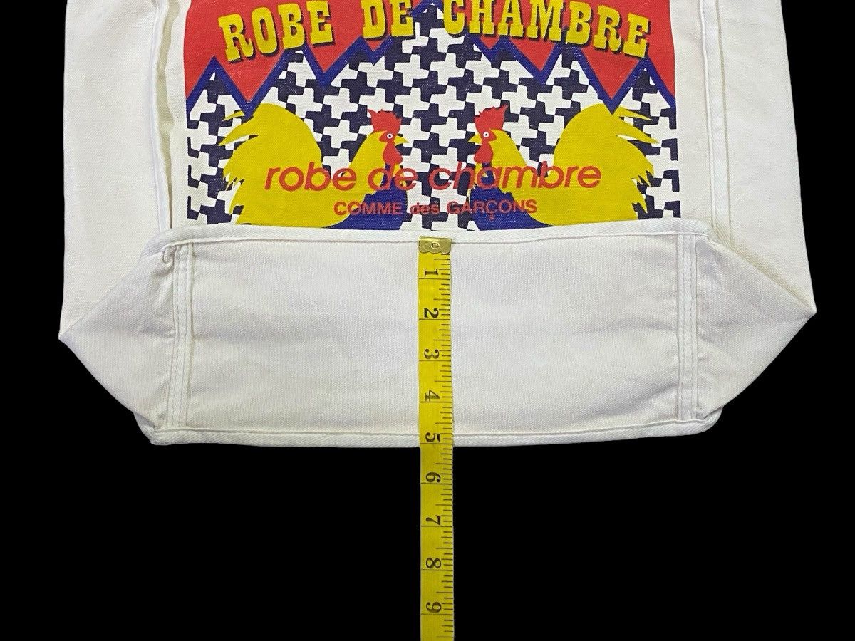 Comme des Garcons Rare‼️Robe De Chambre Comme Des Garçons Canvas Tote Bag Size ONE SIZE - 6 Thumbnail