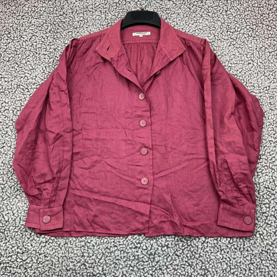 Saint Laurent Paris × Vintage Saint Laurent Shirt Women 38 Button Up Made in France Paris Size M / US 6-8 / IT 42-44 - 1 Thumbnail