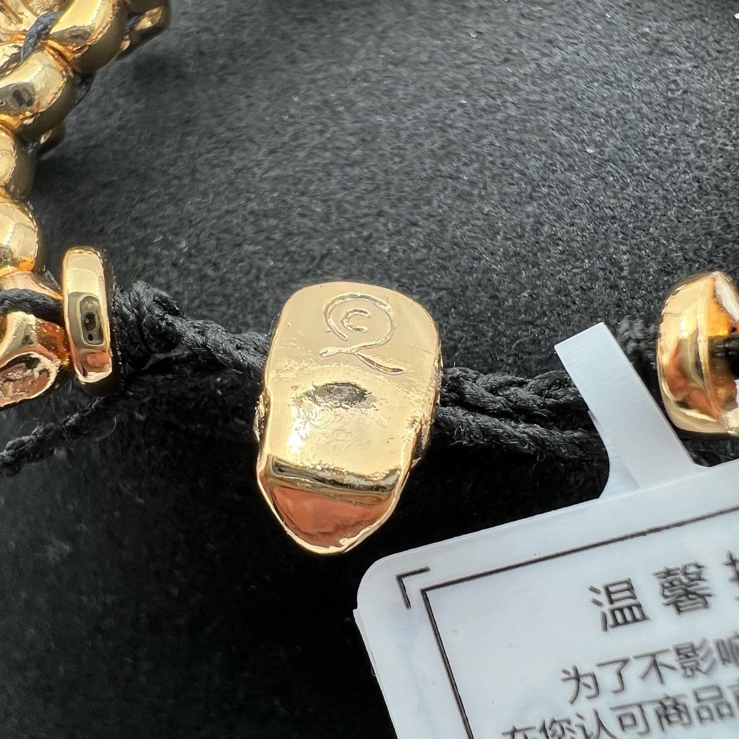 Alexander McQueen ALEXANDER MCQUEEN Golden Skull Bracelet| Size ONE SIZE - 4 Thumbnail