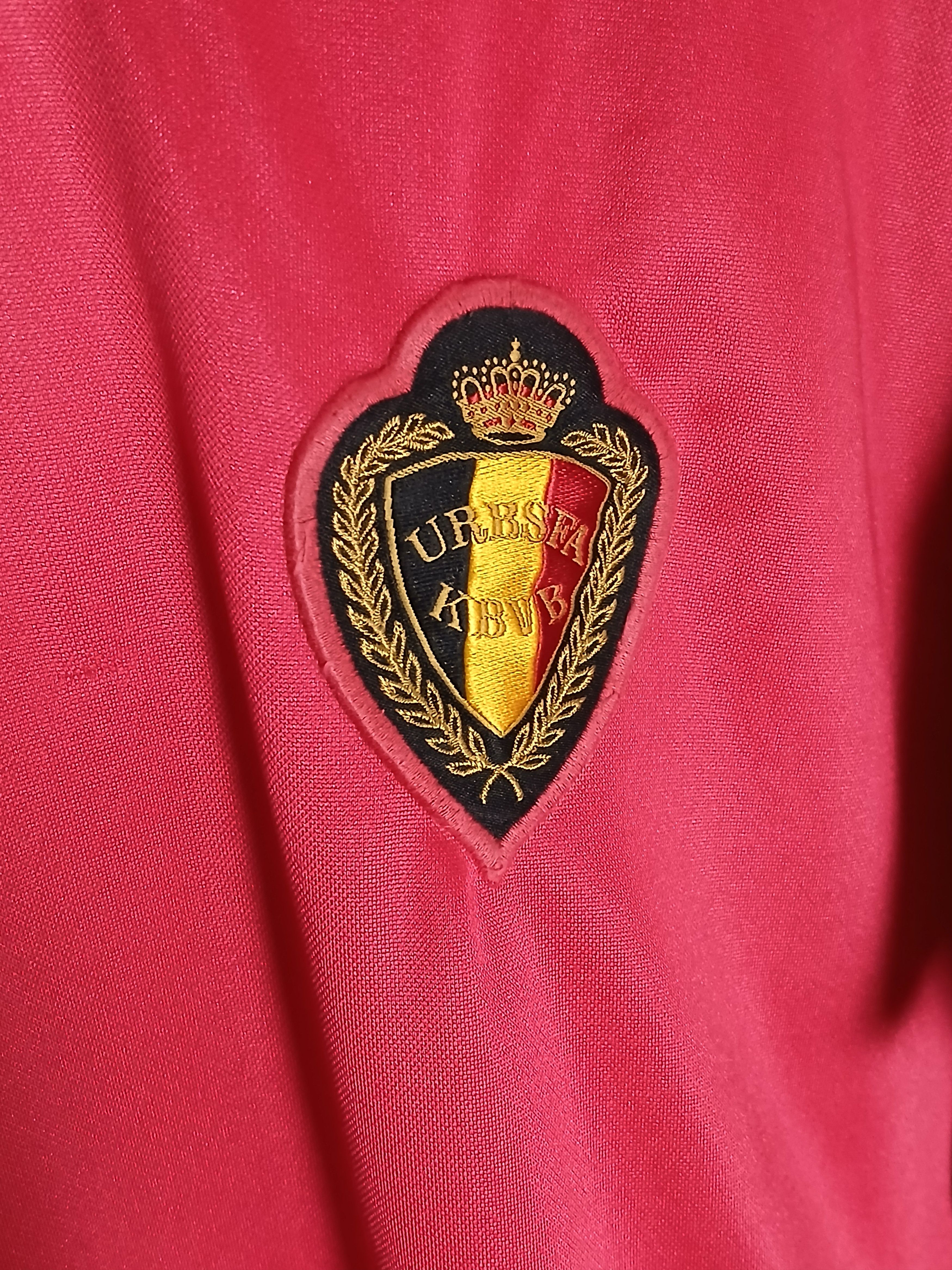 Nike × Vintage Belgium National Team 1998/2000 Home Football Jersey T-Shirt Size US L / EU 52-54 / 3 - 3 Thumbnail