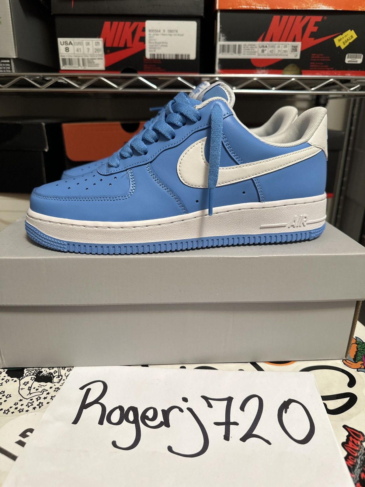 Carolina Blue Air Force 1