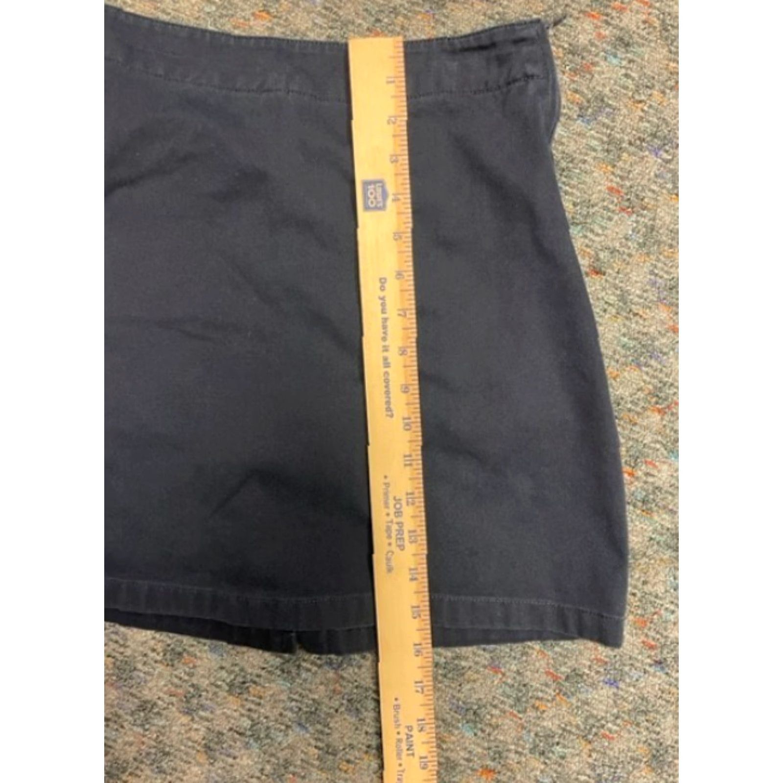 Lands' End Lands' End Skort Sz 1 Mini Blue Cotton Twill Preppy Vacation Golf Tennis Women Short Size 25" / US 0 / IT 36 - 7 Thumbnail