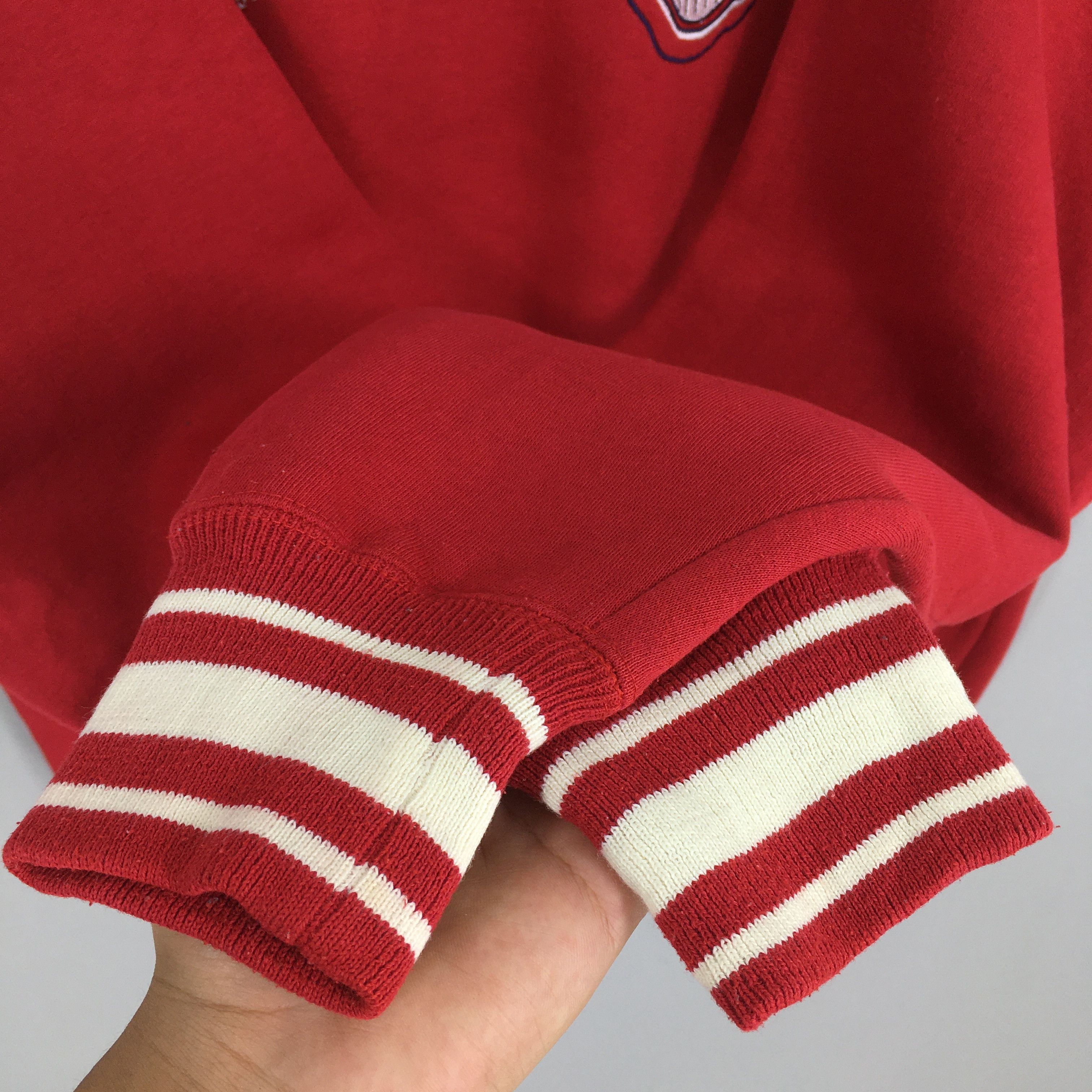 MLB Vintage 90's Cleveland Indians Baseball Mlb Sweatshirt Large Size US L / EU 52-54 / 3 - 4 Thumbnail