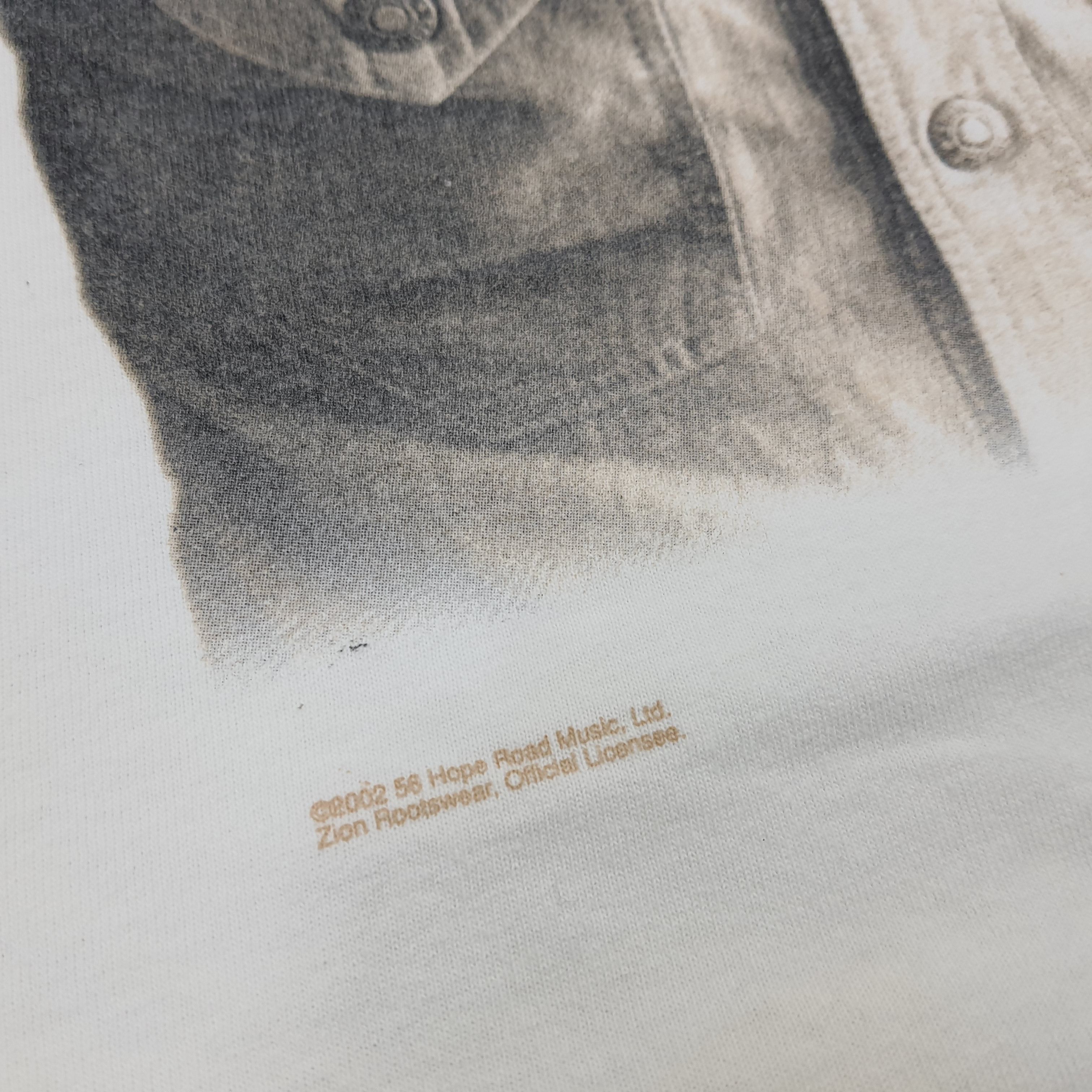 Bob Marley × Rap Tees × Vintage Vintage Bob Marley Reggae Singer Long Sleeve Tshirt Size US XL / EU 56 / 4 - 3 Thumbnail