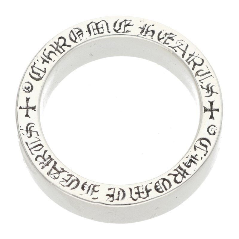 Chrome Hearts Chrome Hearts Spacer Plain Silver Ring Size ONE SIZE - 1 Thumbnail