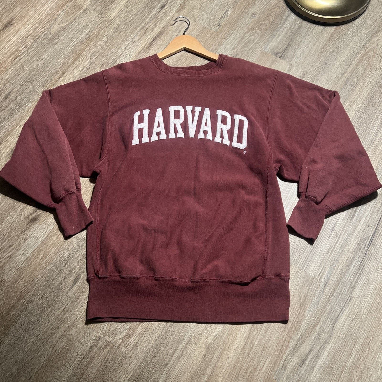 Champion Vintage Harvard Champion Reverse Weave Sweatshirt XL Sewn Size US XL / EU 56 / 4 - 1 Thumbnail