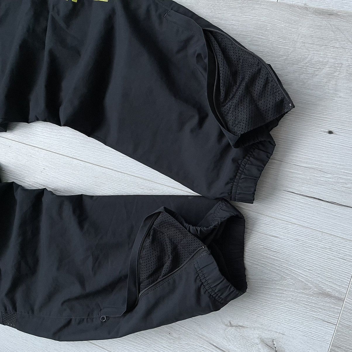 Nike × Vintage Nike 00s Vintage Air Max Drill Y2K Nylon Baggy Pants S size Size US 31 - 5 Thumbnail