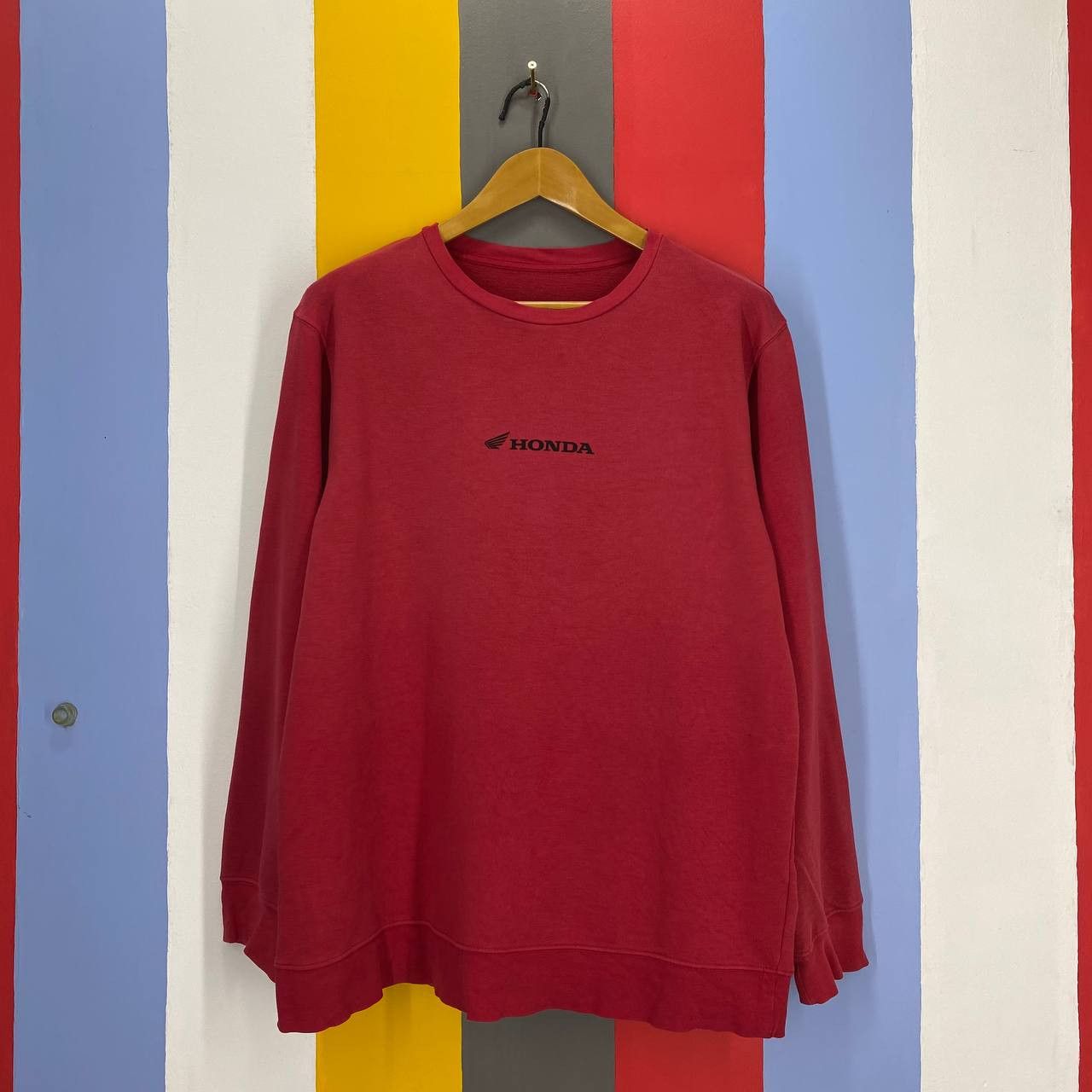 GU HONDA x GU Crew Neck Sweatshirt #2199/21 Size US L / EU 52-54 / 3 - 3 Thumbnail