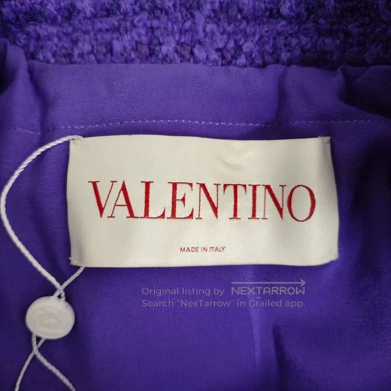 Valentino Valentino Tweed long-sleeved coat Size XS / US 0-2 / IT 36-38 - 3 Thumbnail