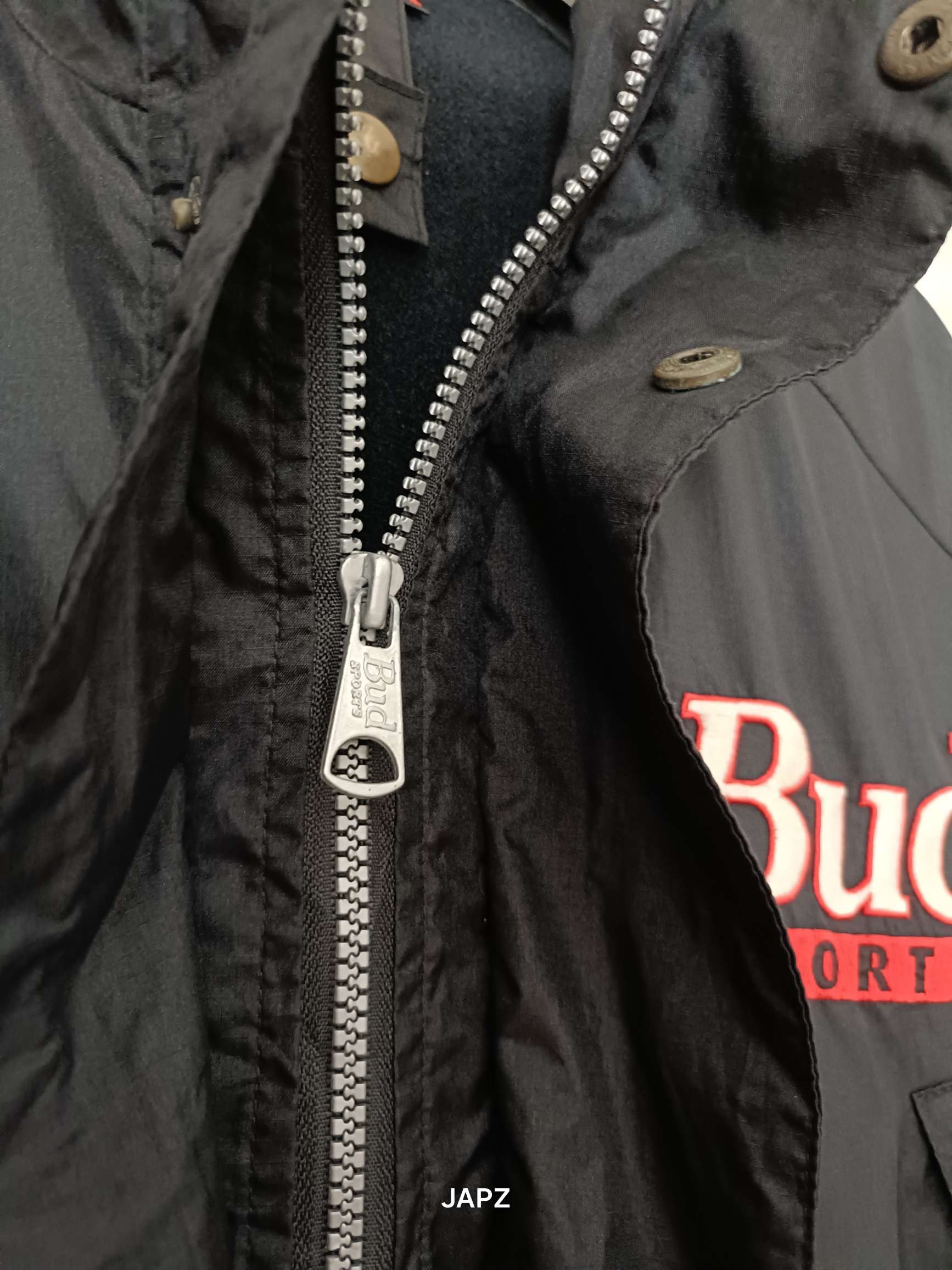 Budweiser × Vintage Vintage set of Budweiser sports jacket and cap Size US L / EU 52-54 / 3 - 2 Thumbnail