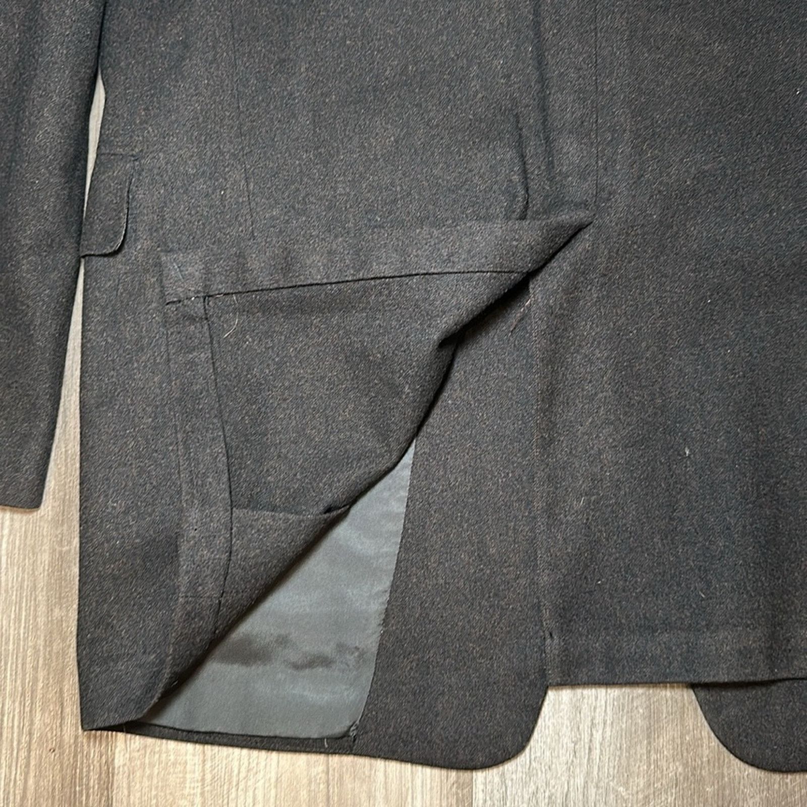 Hart Schaffner Marx Hart Schaffner Marx Vintage Eton Flannel Sport Coat - 42L Size 42L - 5 Thumbnail