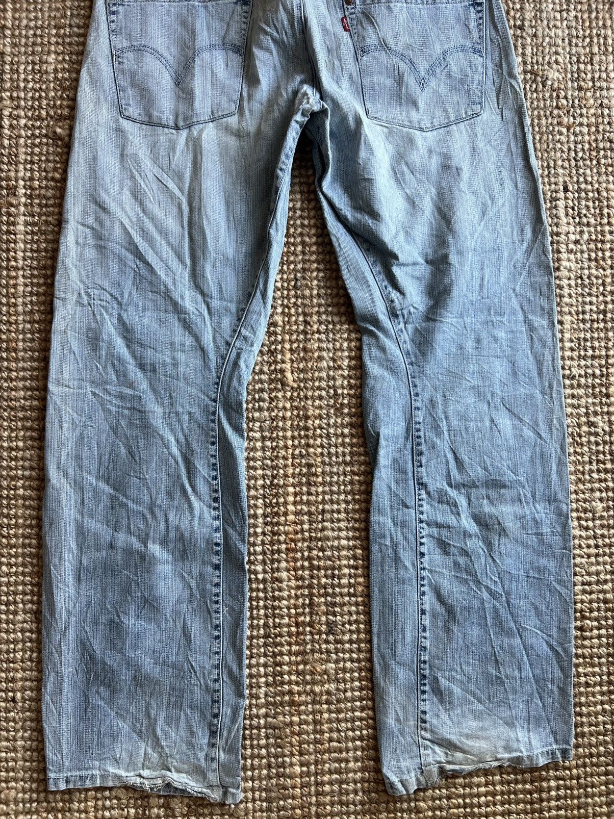 Levi's Levis Engineered Twisted Jeans Tag W33 Actual 33x33 Size US 33 - 6 Thumbnail