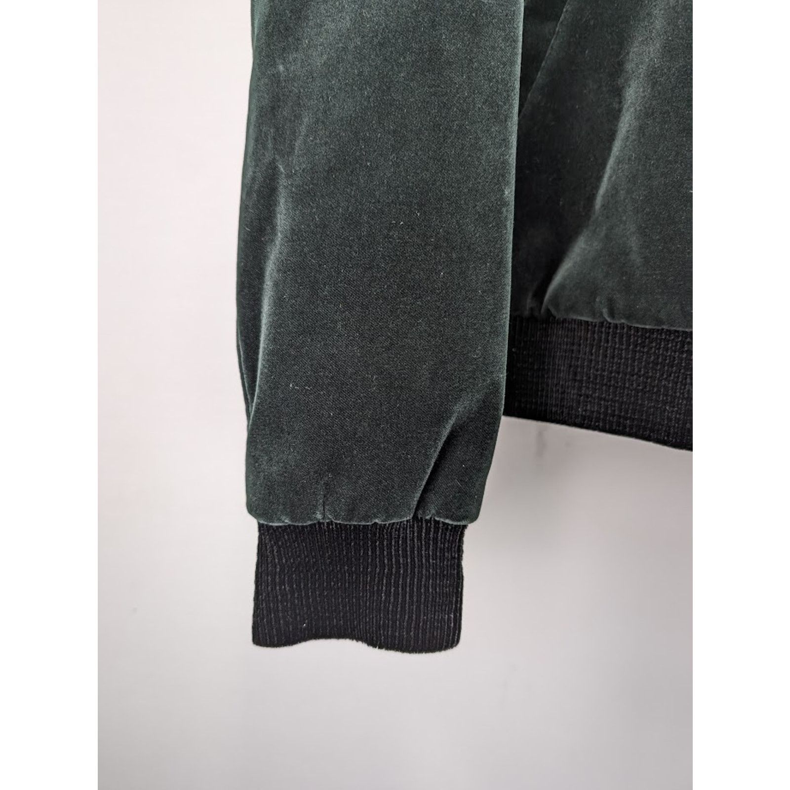 Saint Laurent Paris o1rshd1 Teddy College Cotton Jacket in Green Emerald Size US L / EU 52-54 / 3 - 9 Thumbnail
